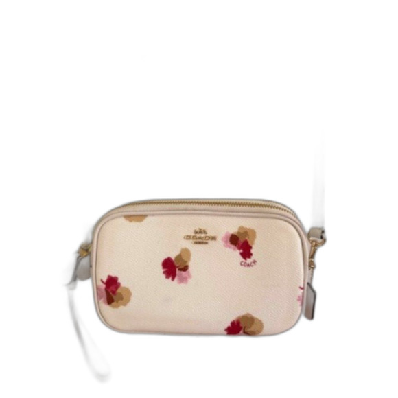 Coach Jamie Camera Bag In Signature Canvas With Floral Print - Picture 1 of 8